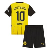 Borussia Dortmund Julian Brandt #10 Replica Home Minikit 2024-25 Short Sleeve (+ pants)